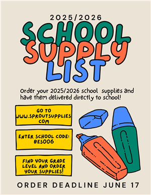 2025/2026 School Supplies